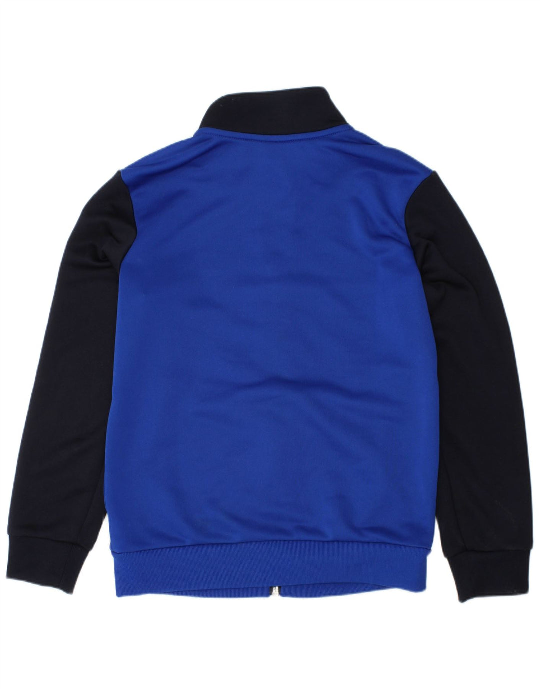 Γραφική φόρμα ADIDAS Boys Top Jacket 7-8 Years Blue Colourblock