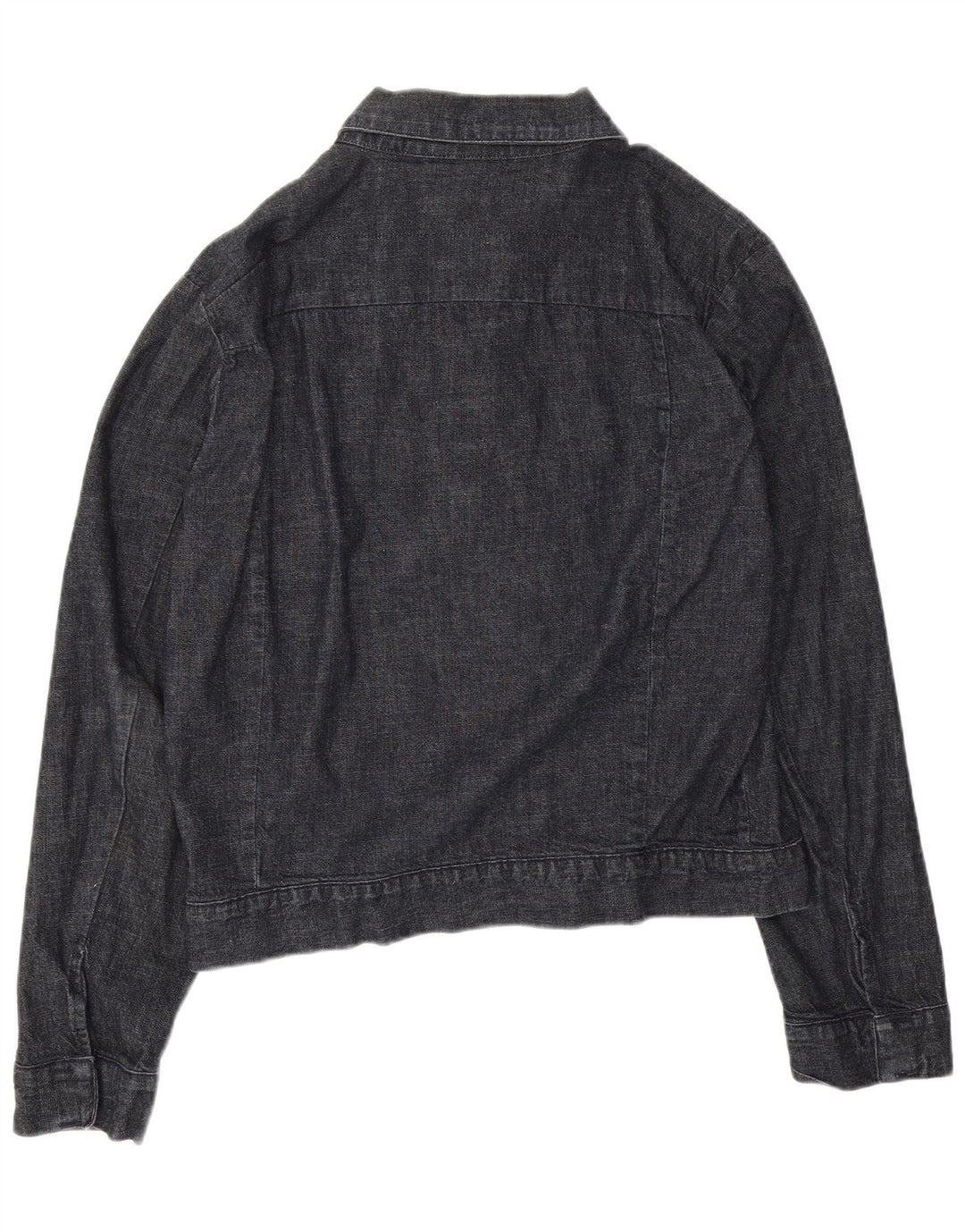 Diesel Ανδρικό Τζιν Μπουφάν UK 40 Large Navy Blue Cotton