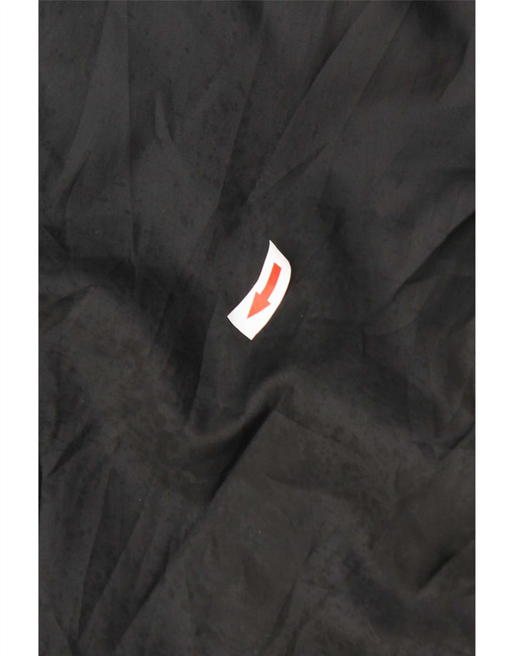 Puma Mens Hooded Utility Jacket UK 44 2XL Μαύρο