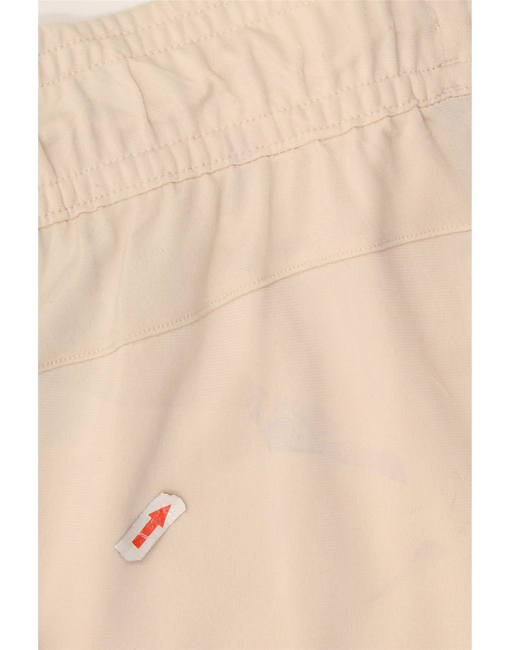 Adidas Γυναικεία φόρμα φόρμας Capri UK 8/10 Μικρό μπεζ πολυεστέρα