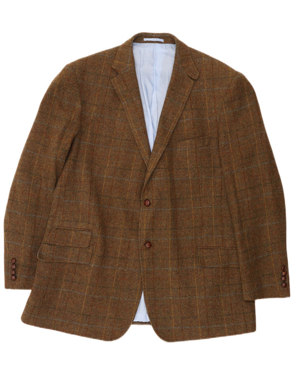 Marks & Spencer Ανδρικό σακάκι σακάκι με 2 κουμπιά UK 48 2XL καφέ μαλλί
