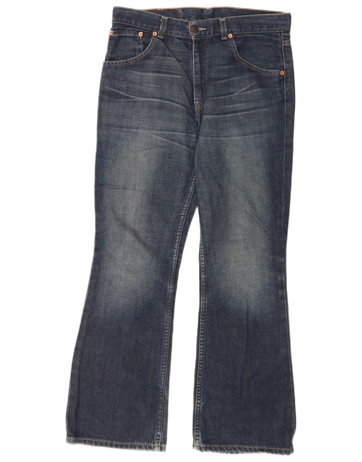 Levi's Mens 525 Bootcut Jeans W32 L30 Blue Cotton