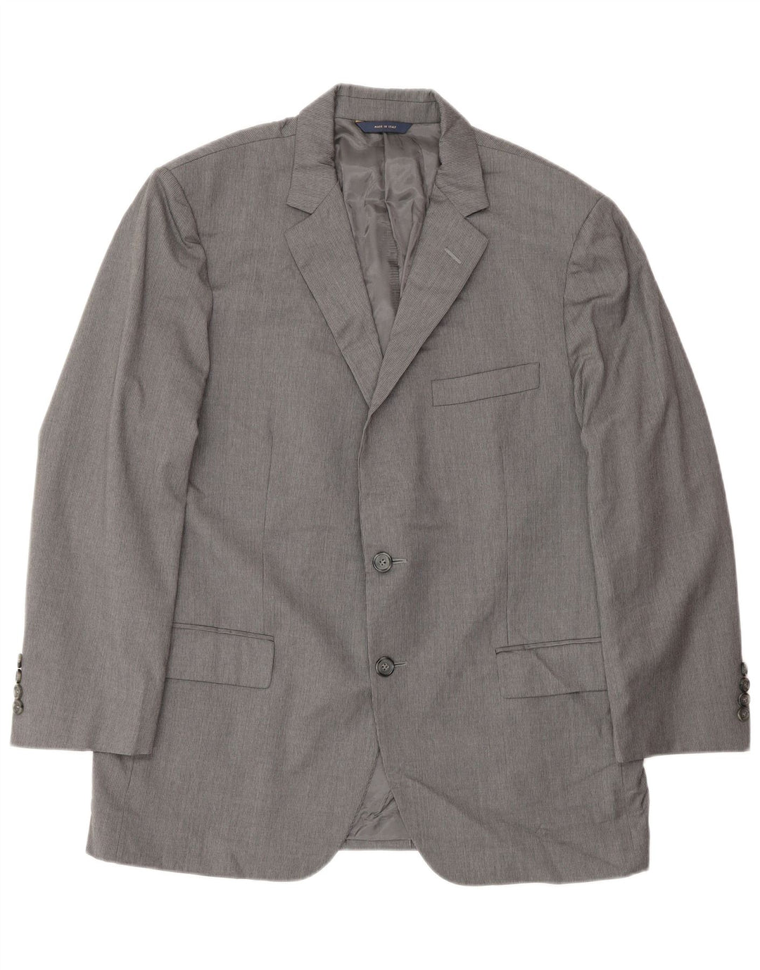 Brooks Brothers Ανδρικό σακάκι σακάκι με 2 κουμπιά UK 42 XL γκρι μαλλί