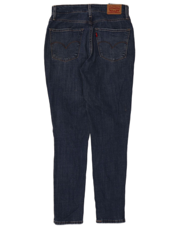 Levi's Womens 721 High Rise Skinny Jeans W26 L28 Blue Cotton