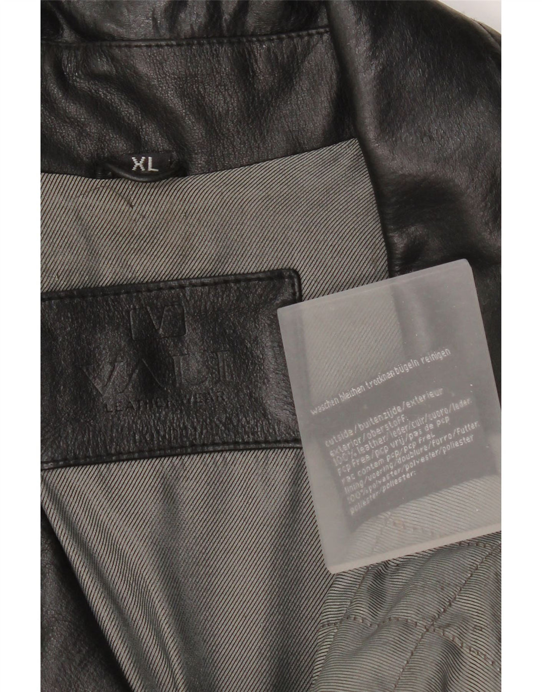 Vintage Ανδρικό Δερμάτινο Μπουφάν UK 42 XL Μαύρο Δερμάτινο