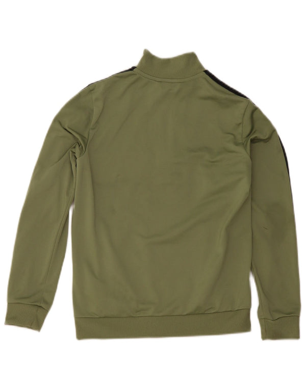 Adidas Boys αθλητική φόρμα Top Jacket 9-10 Years Khaki Colorblock Polyester