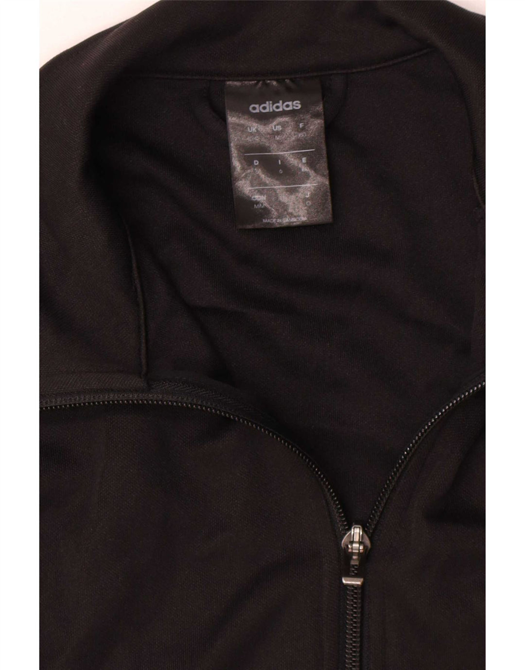 Ανδρική φόρμα Adidas Climalite Top Jacket UK 40/42 Medium Black Polyester
