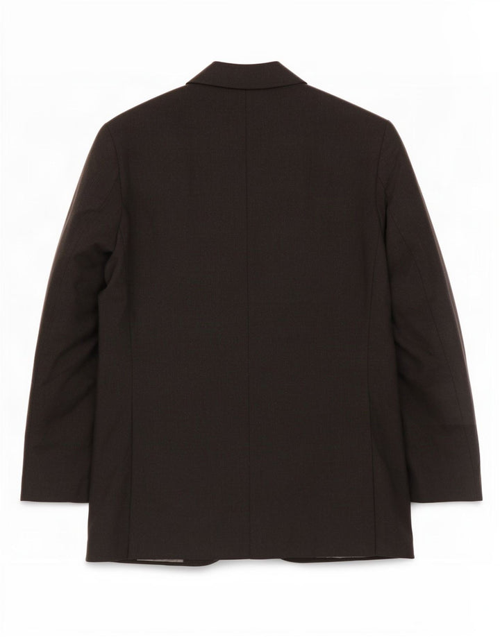 Marks & Spencer Ανδρικό σακάκι 2 κουμπιών UK 38 Medium Black New Wool