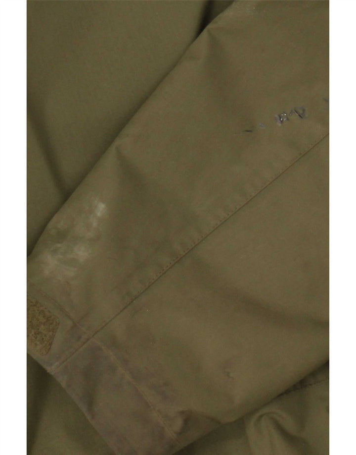 Ανδρικό μπουφάν βροχής με κουκούλα Berghaus UK 42 XL Khaki Polyamide