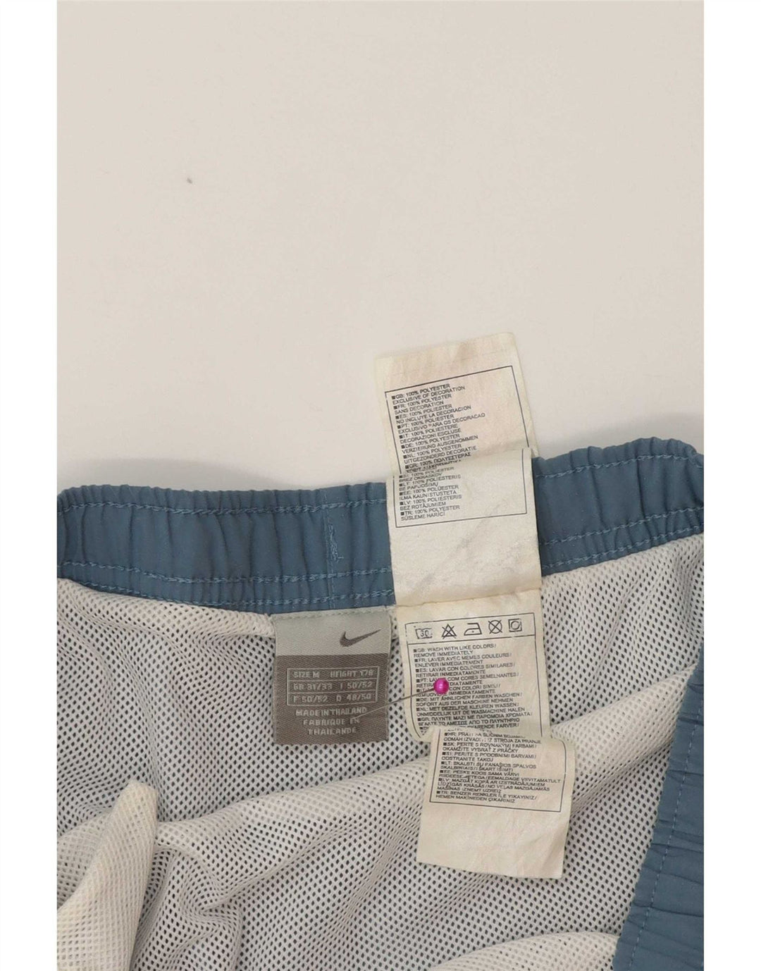 Ανδρικό αθλητικό σορτς Nike Medium W32 L6 Μπλε πολυεστέρα Sports