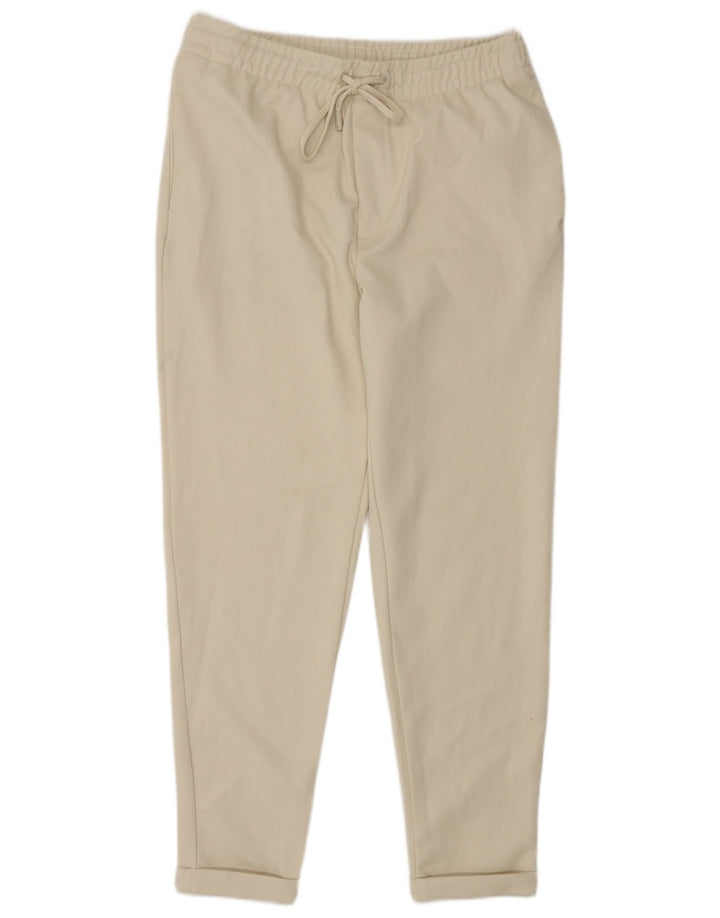Zara Ανδρικό κωνικό παντελόνι Chino Medium W32 L30 Beige Polyester