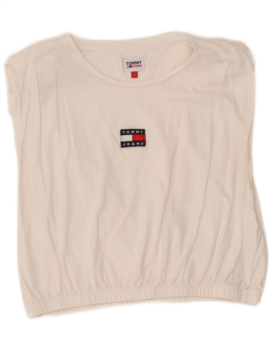 Tommy Hilfiger Γυναικείο Crop Vest Top UK 14 Large White
