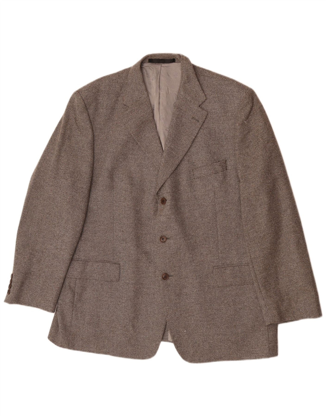 Marks & Spencer Ανδρικό σακάκι σακάκι με 3 κουμπιά UK 46 XL Γκρι μαλλί