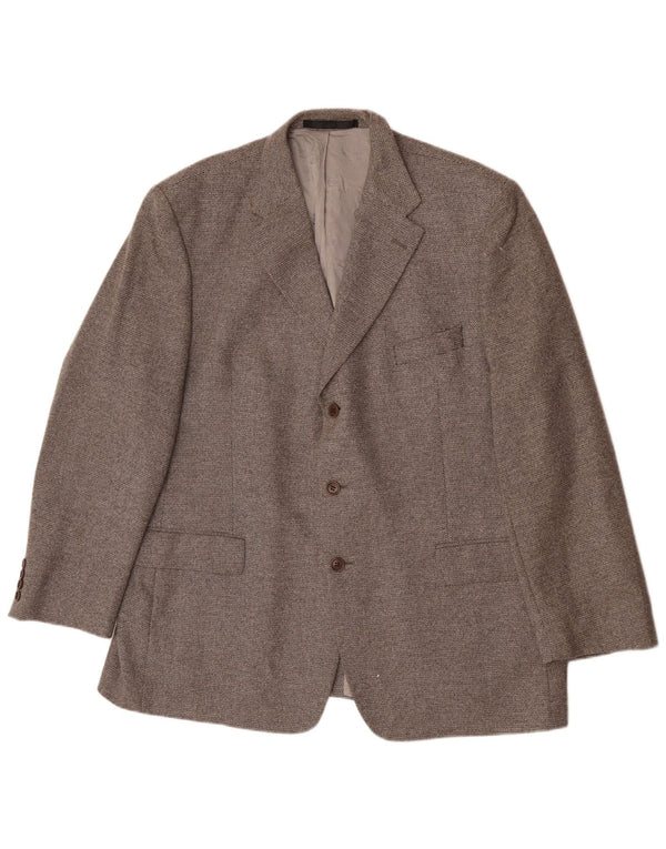 Marks & Spencer Ανδρικό σακάκι σακάκι με 3 κουμπιά UK 46 XL Γκρι μαλλί