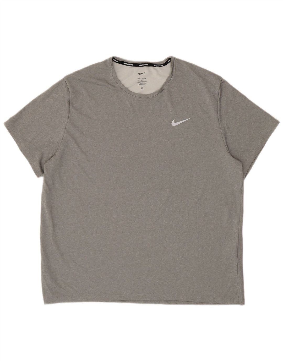 Ανδρικό T-Shirt NIKE Dri Fit Top XL Grey Polyester