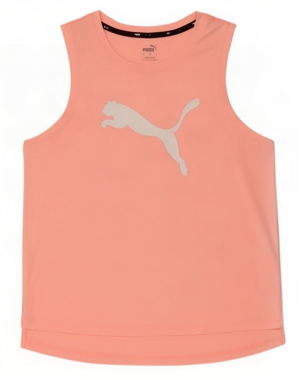 Γυναικείο γραφικό γιλέκο Puma Top UK 16 Large Pink Polyester
