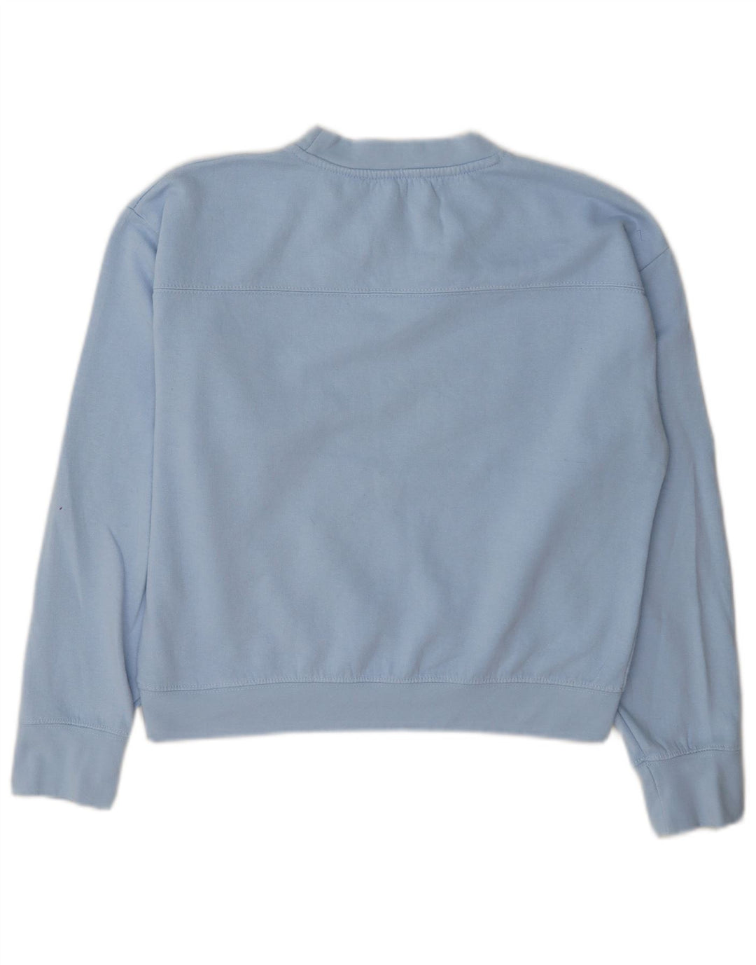 Zara Γυναικεία Φούτερ Jumper UK 10 Small Blue Polyester