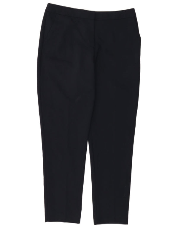Hobbs Γυναικείο κωνικό παντελόνι Chino UK 12 Medium W32 L28 Navy Blue Cotton