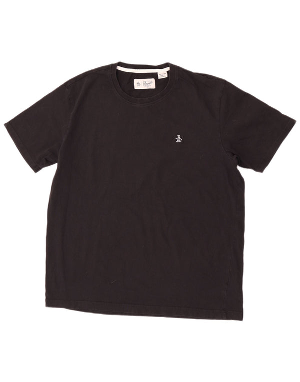 Ανδρικό T-Shirt Penguin Top XL Μαύρο βαμβακερό