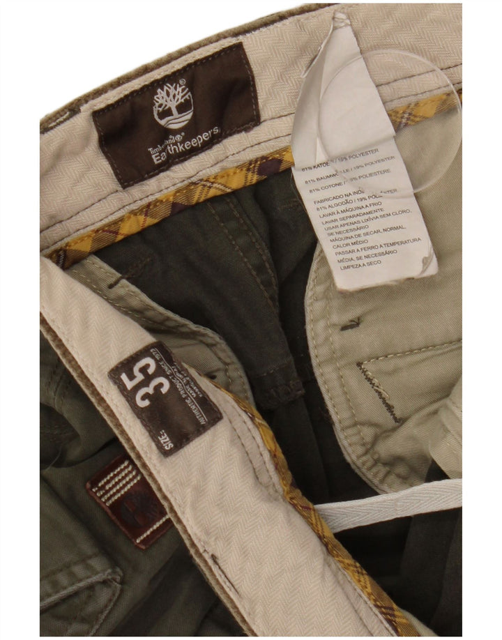 Ανδρικό παντελόνι Timberland Earthkeepers Straight Cargo W35 L31 Χακί βαμβακερό