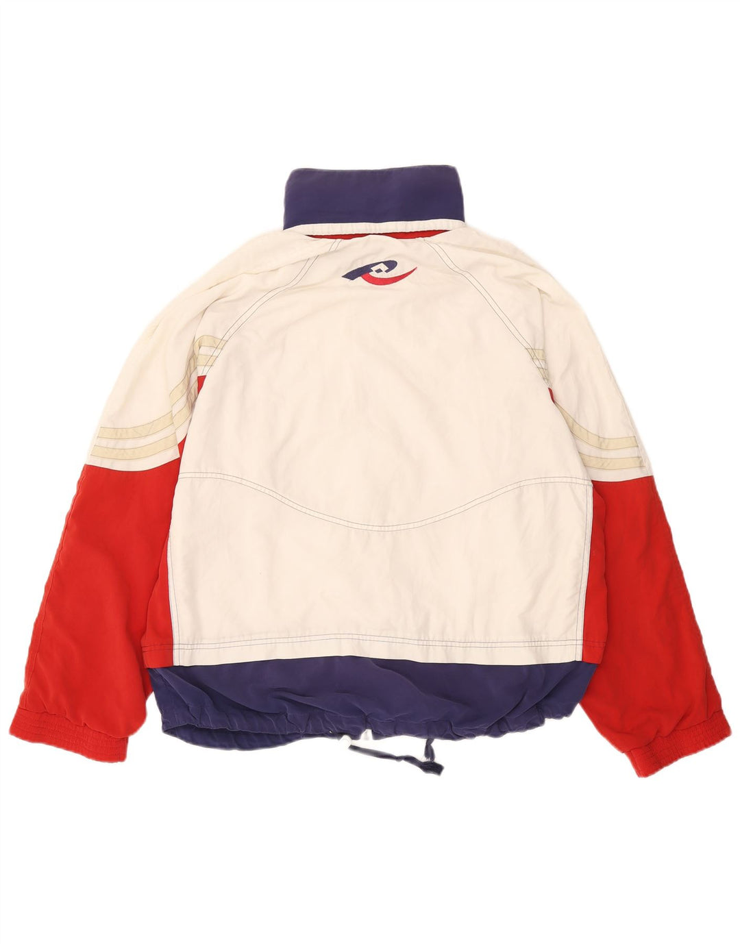 Ανδρική φόρμα LOTTO Top Jacket IT 50 Medium White Colourblock