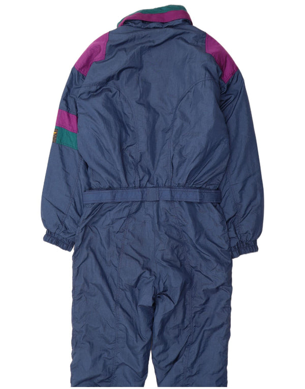 Sorry Mens Ski Jumpsuit IT 54 2XL Blue Colorblock Polyester