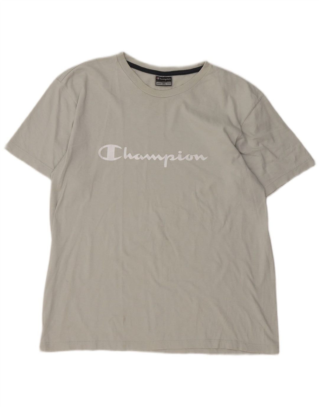 Champion Ανδρικό γραφικό T-Shirt Top XL Γκρι βαμβακερό