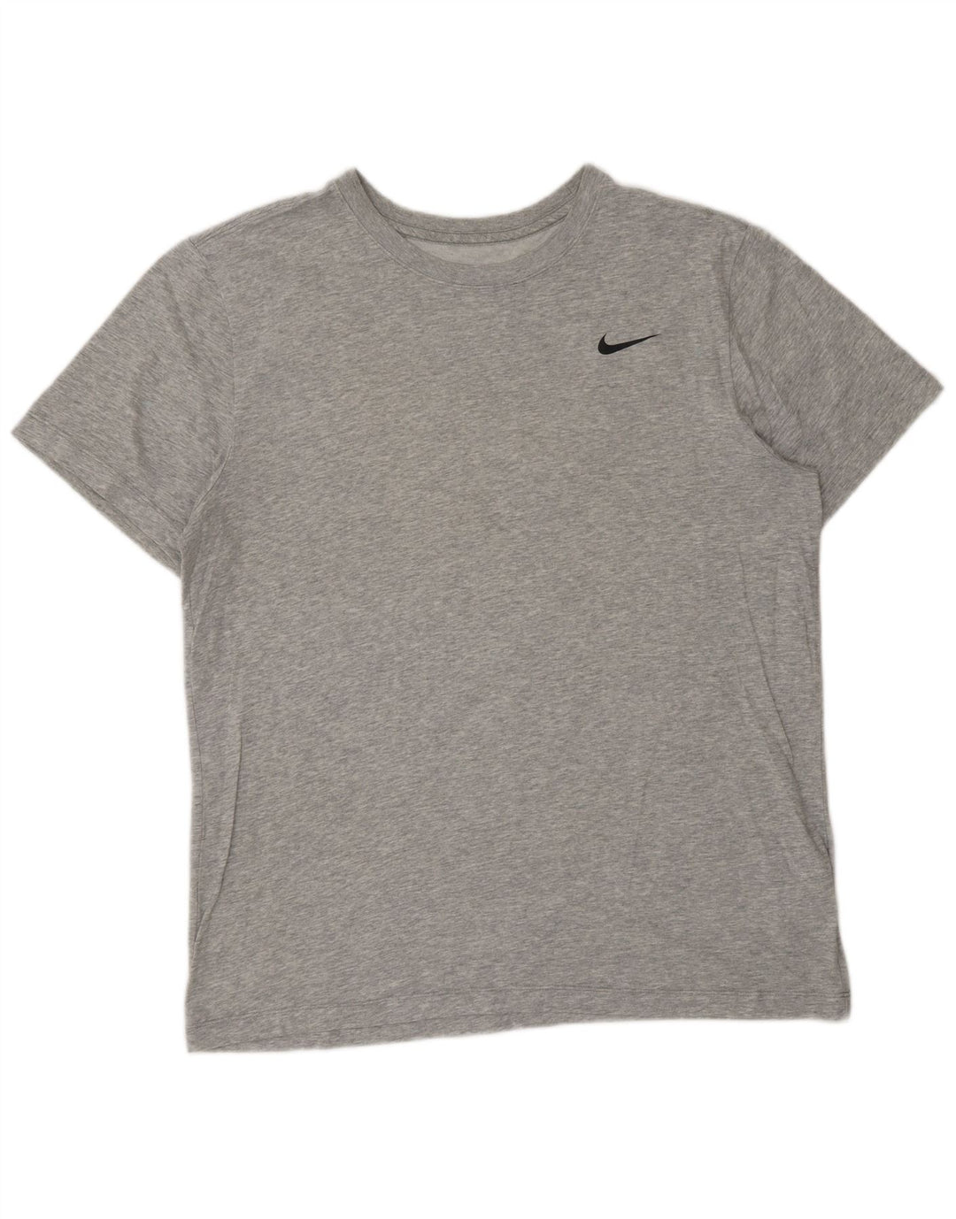 Ανδρικό μπλουζάκι NIKE Dri Fit Top μεγάλο γκρι βαμβακερό