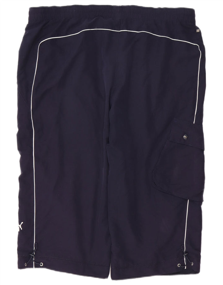 Ανδρικό βερμούδα αθλητικό σορτς PUMA XL Navy Blue