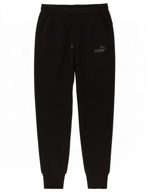 Puma Γυναικεία αθλητική φόρμα Παντελόνι Joggers UK 14 Μεσαίο μαύρο βαμβακερό