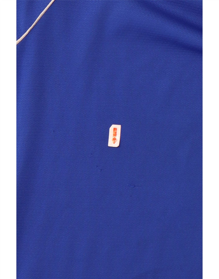 Adidas Ανδρικό T-Shirt Climalite Top 3XL Blue Polyester