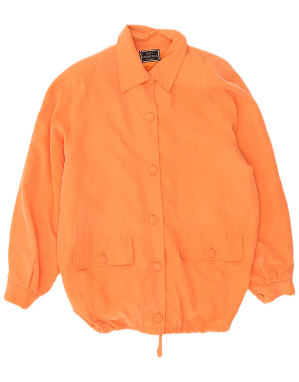 Vintage Γυναικείο Oversized Windbreaker Jacket UK 18 XL Orange