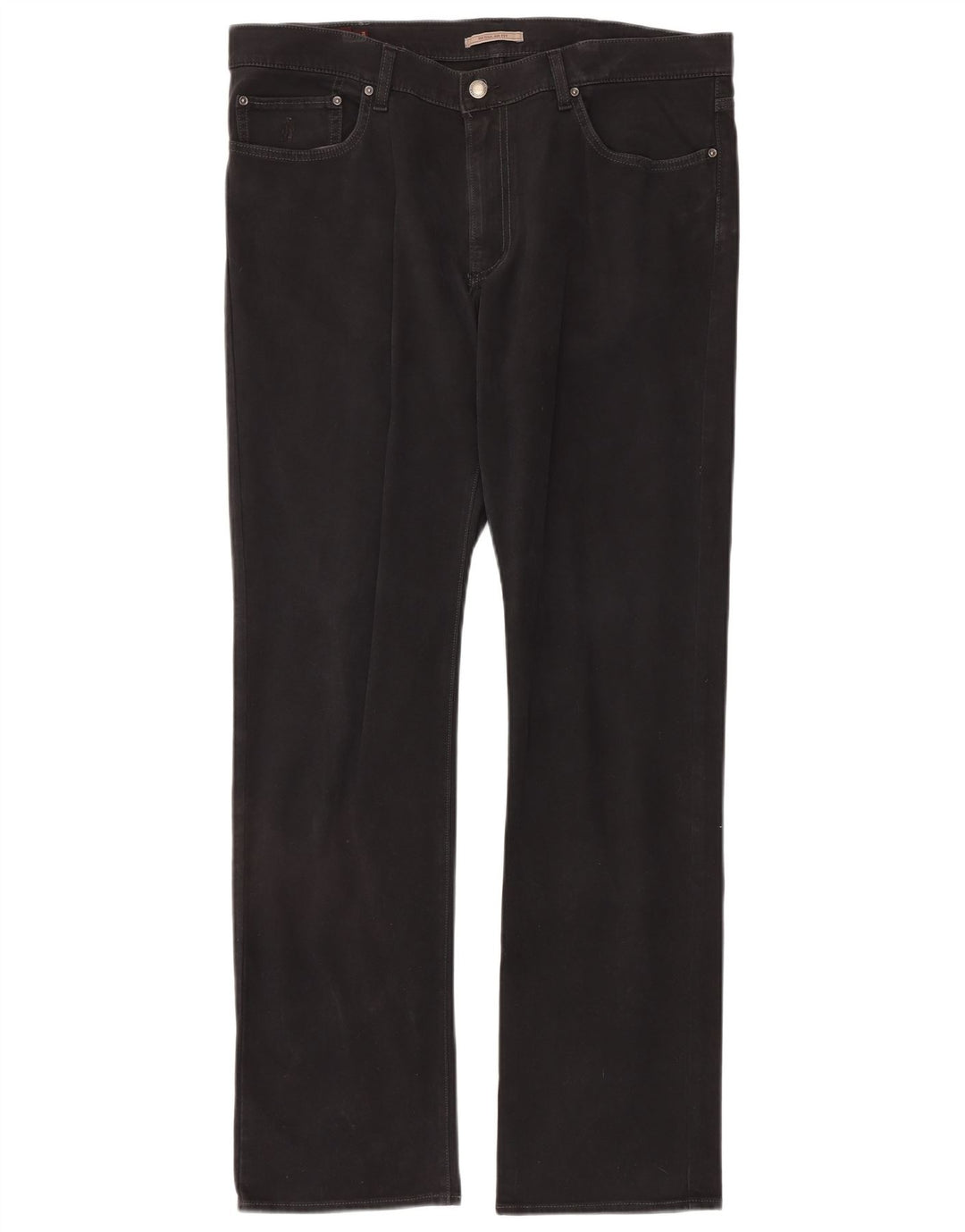 MARLBORO CLASSICS Ανδρικό τζιν με κανονική εφαρμογή ίσιο W36 L34 μαύρο βαμβακερό