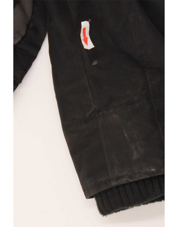 Ανδρικό τζάκετ αντιανεμικό Hollister UK 36 Small Black Polyester
