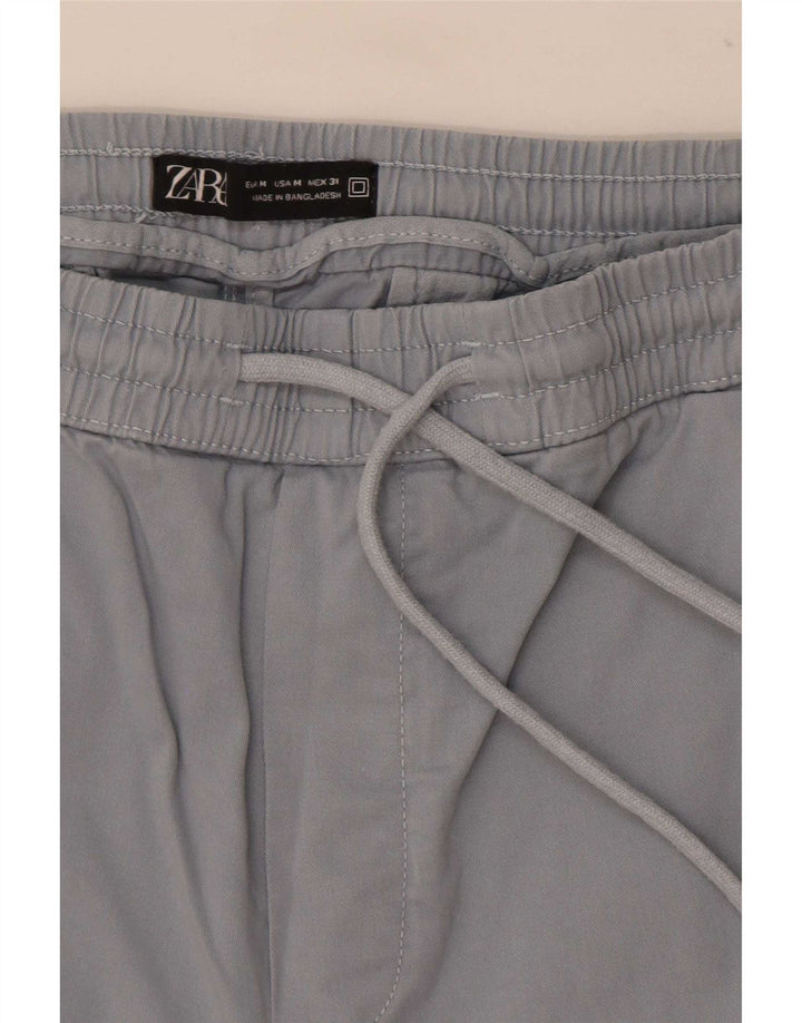 Zara Ανδρικό σορτς Chino Medium W31 Μπλε