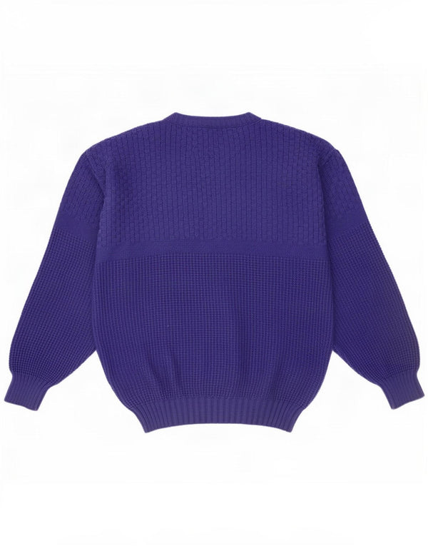 Ανδρικό πουλόβερ Claude De Pierre Crew Neck Jumper IT 52/54 Large Purple
