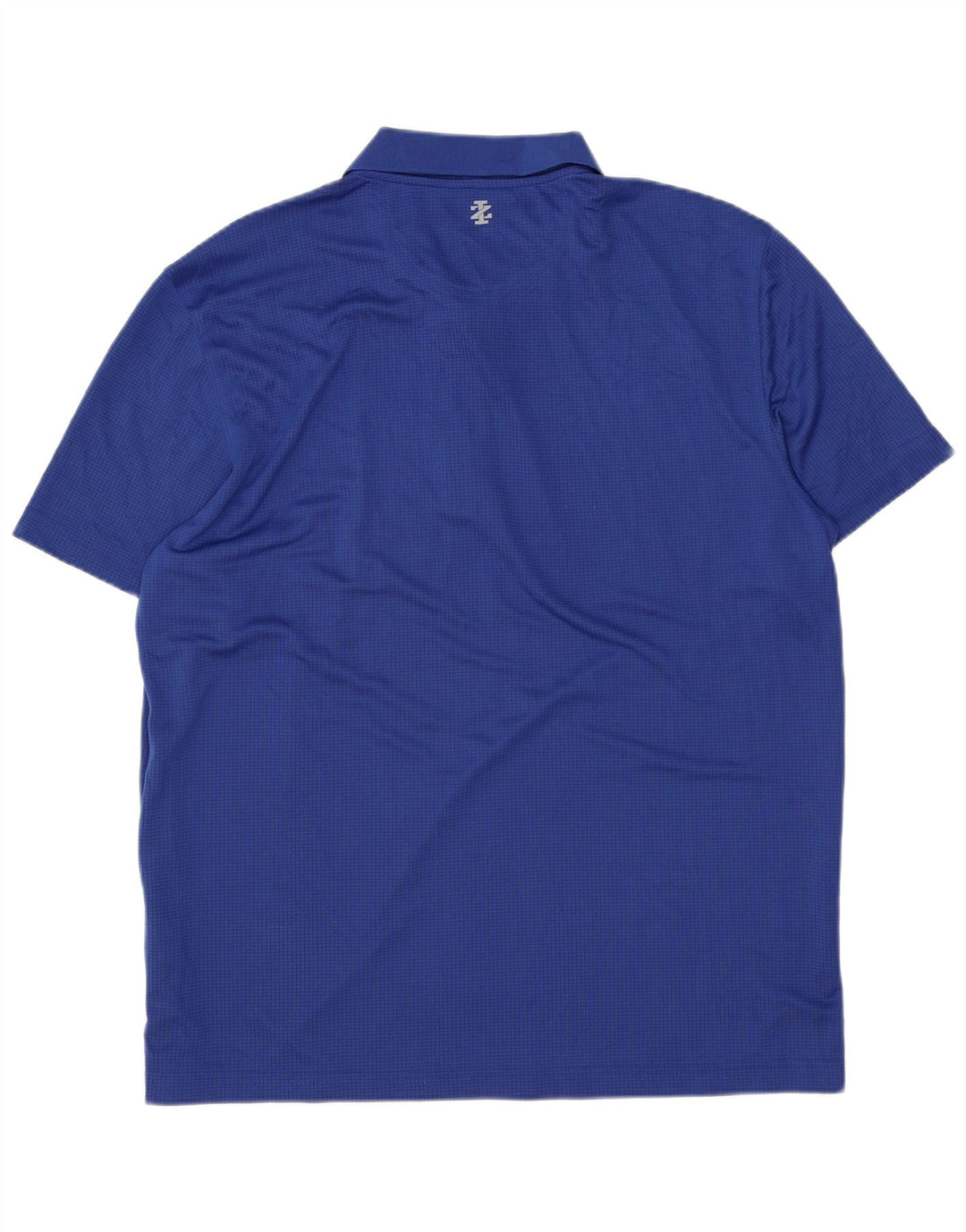 Izod Ανδρικό πουκάμισο Polo XL Blue Gingham Polyester