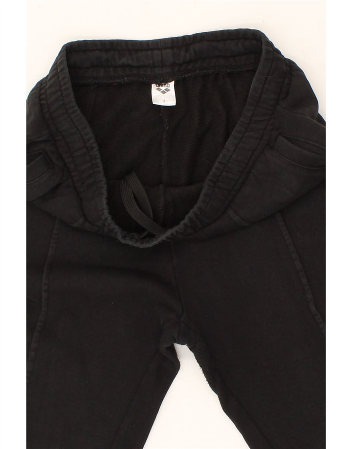 ARENA Mens Tracksuit Trousers Joggers Small Black Cotton Vintage Arena and Second-Hand Arena from Messina Hembry 