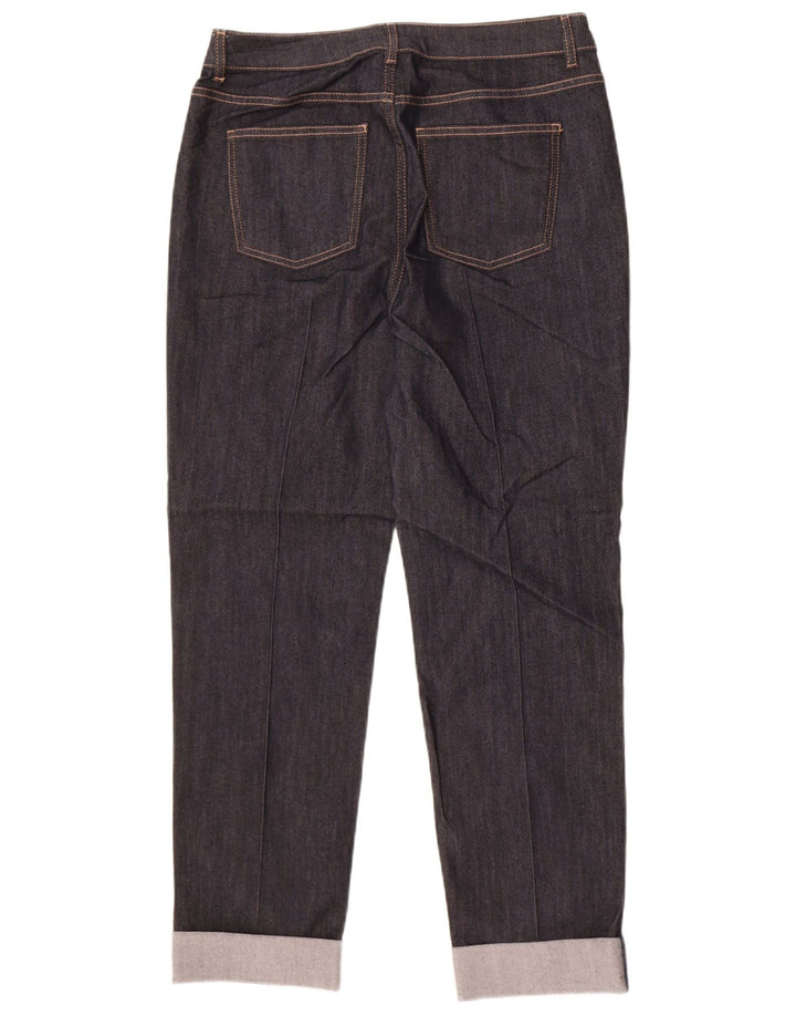 Marks & Spencer Γυναικεία Harper Tapered Jeans UK 14 Large W32 L28 Navy Blue