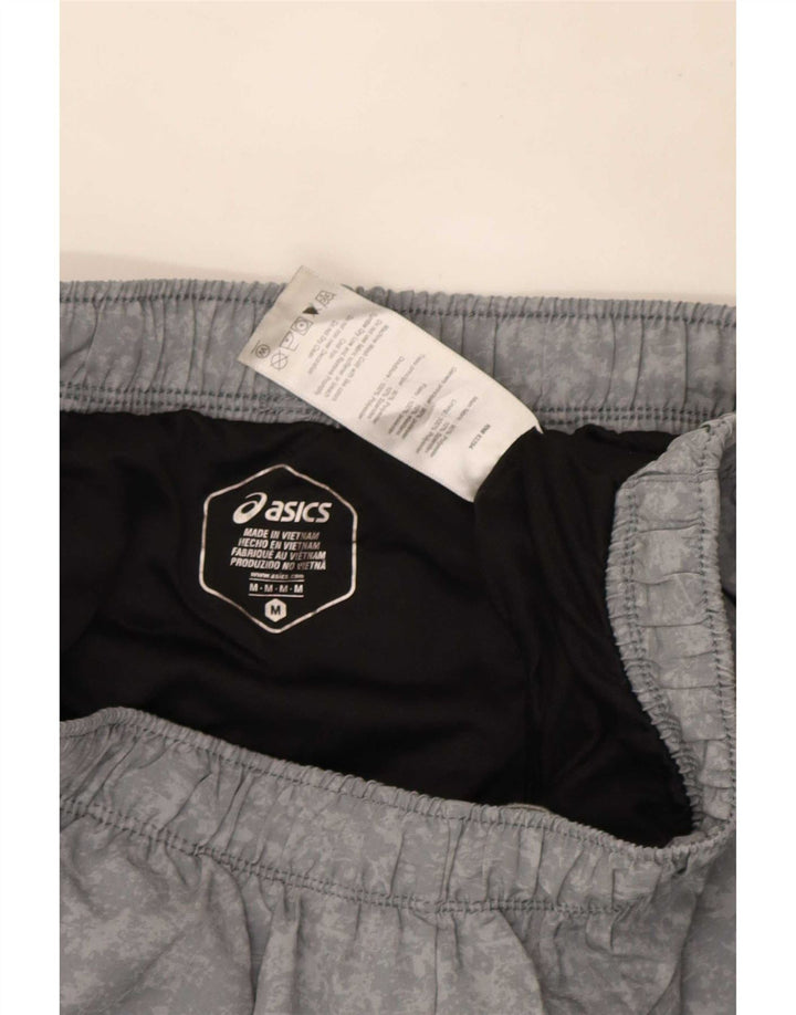 Ανδρικό αθλητικό σορτς Asics με μεσαίο γκρι καμουφλάζ πολυεστέρας
