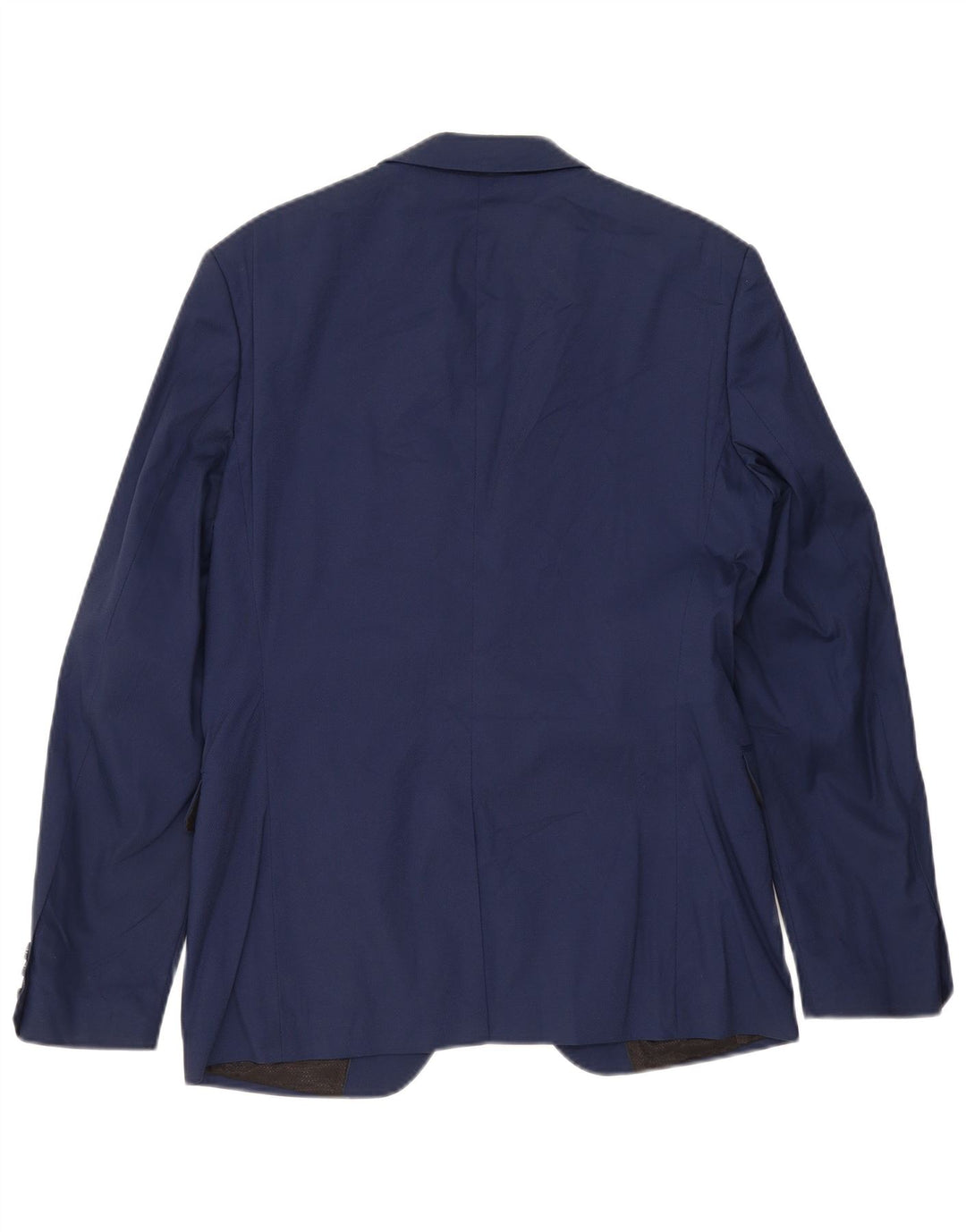 Zara Ανδρικό σακάκι μπλέιζερ με 2 κουμπιά EU 50 Medium Navy Blue Cotton