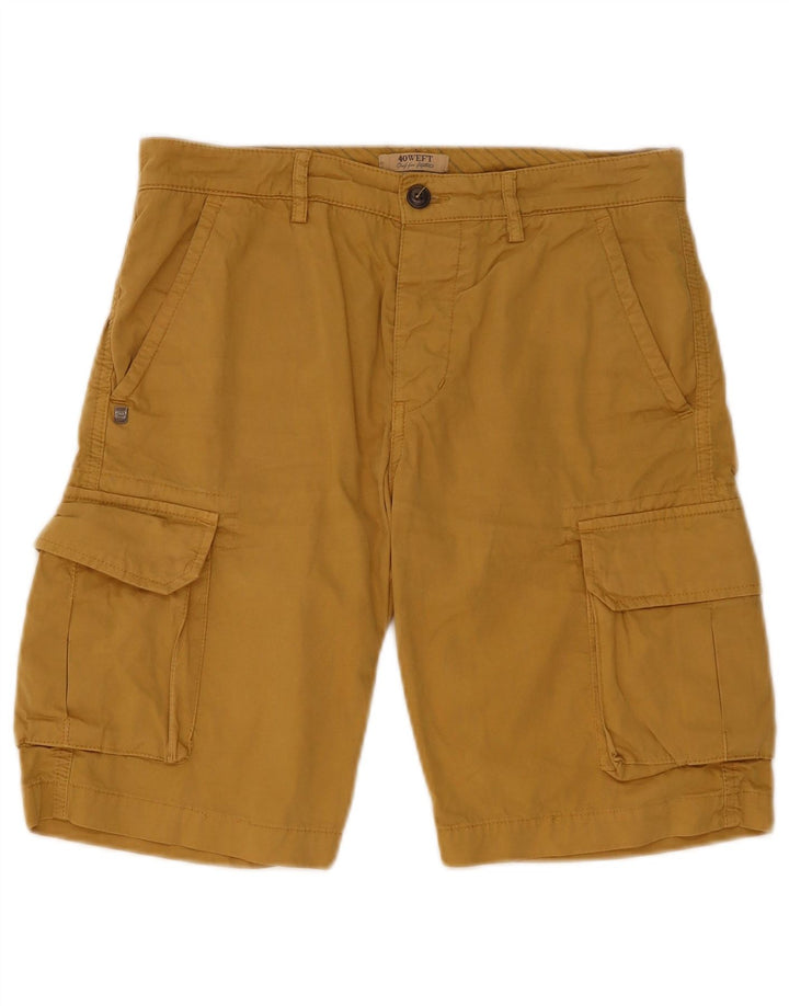 Ανδρικό σορτς Cargo 40Weft IT 44 XS W32 Καφέ Βαμβακερό
