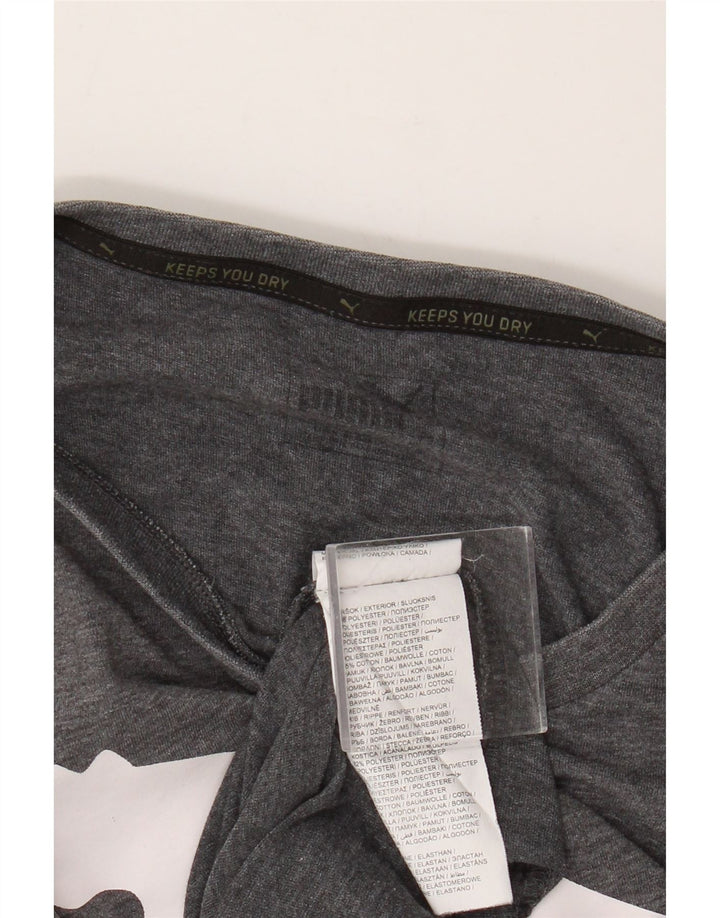 Ανδρικό γραφικό T-Shirt Puma Top XL Grey Polyester