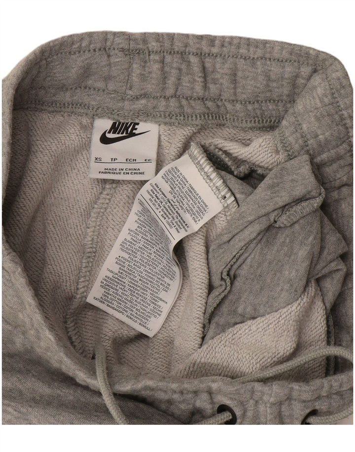 Γυναικεία αθλητική φόρμα NIKE Παντελόνι Joggers UK 4 XS Γκρι βαμβακερό