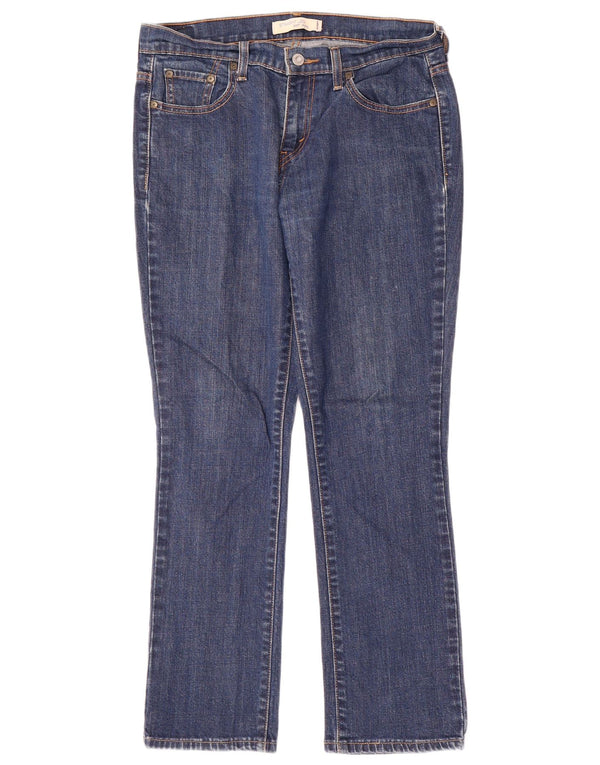 Γυναικείο Levi's 505 Straight Jeans US 6 Medium W32 L29 Μπλε βαμβακερό