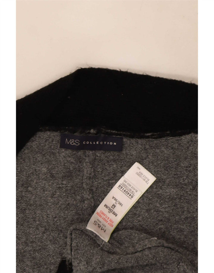 Marks & Spencer Γυναικείο πουλόβερ Longline Cardigan UK 14 Medium Black