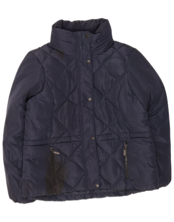 Marks & Spencer Γυναικείο καπιτονέ μπουφάν UK 16 Large Navy Blue