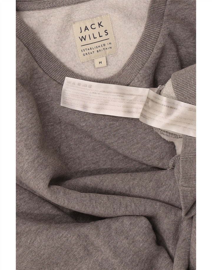 Ανδρικό φούτερ Jack Wills, Βαμβακερό μεσαίο γκρι