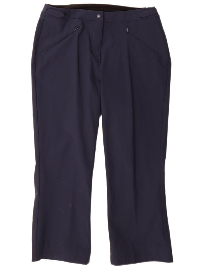Rohan Γυναικείο Bootcut Casual Παντελόνι UK 12 Medium W30 L26 Navy Blue