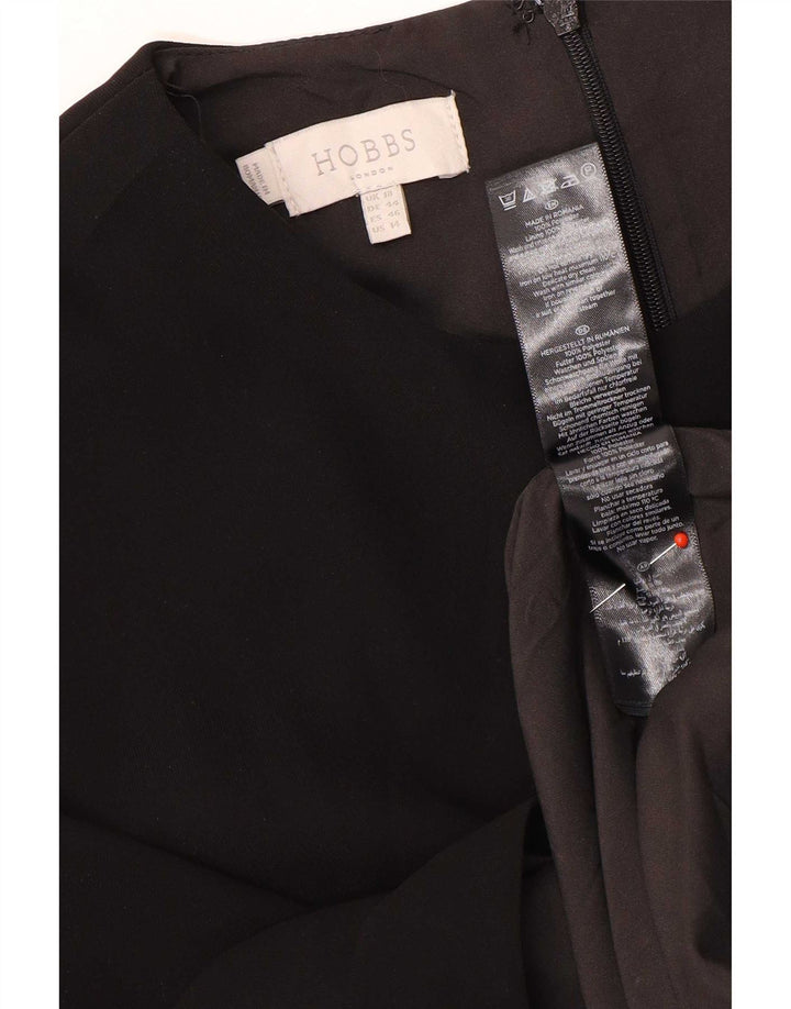 Γυναικείο φόρεμα με θήκη Hobbs UK 18 XL μαύρο πολυεστέρα